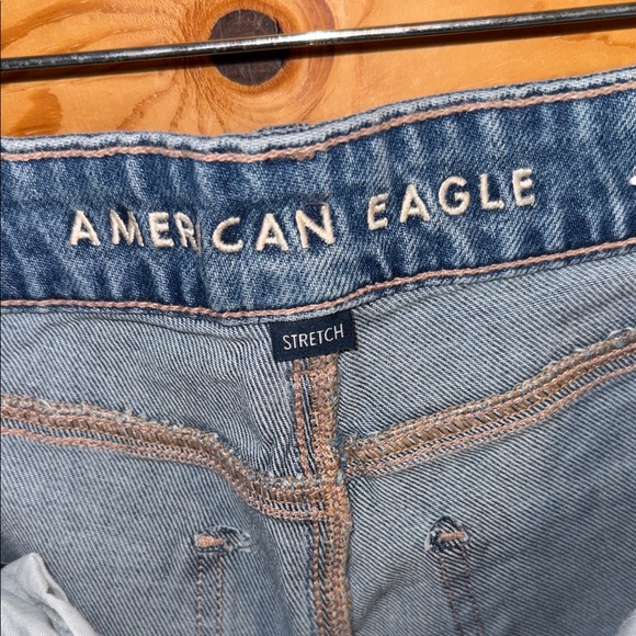 American Eagle Outfitters Women’s High-Rise Blue Flare Jeans Size 4 - Picture 5 of 8